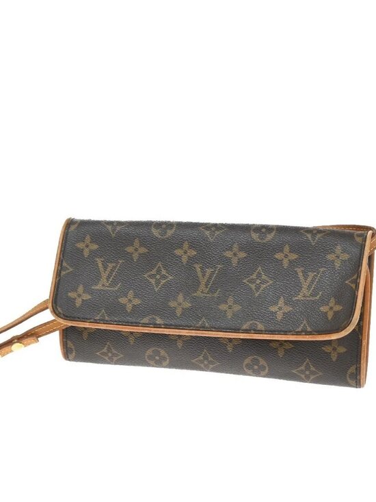 Louis Vuitton Handbags - LOUIS VUITTON Pochette Twin GM 2Way Shoulder Bag Monogram Brown M51852 86SA078